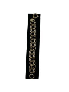 J. Crew Gold Circle Link Bracelet